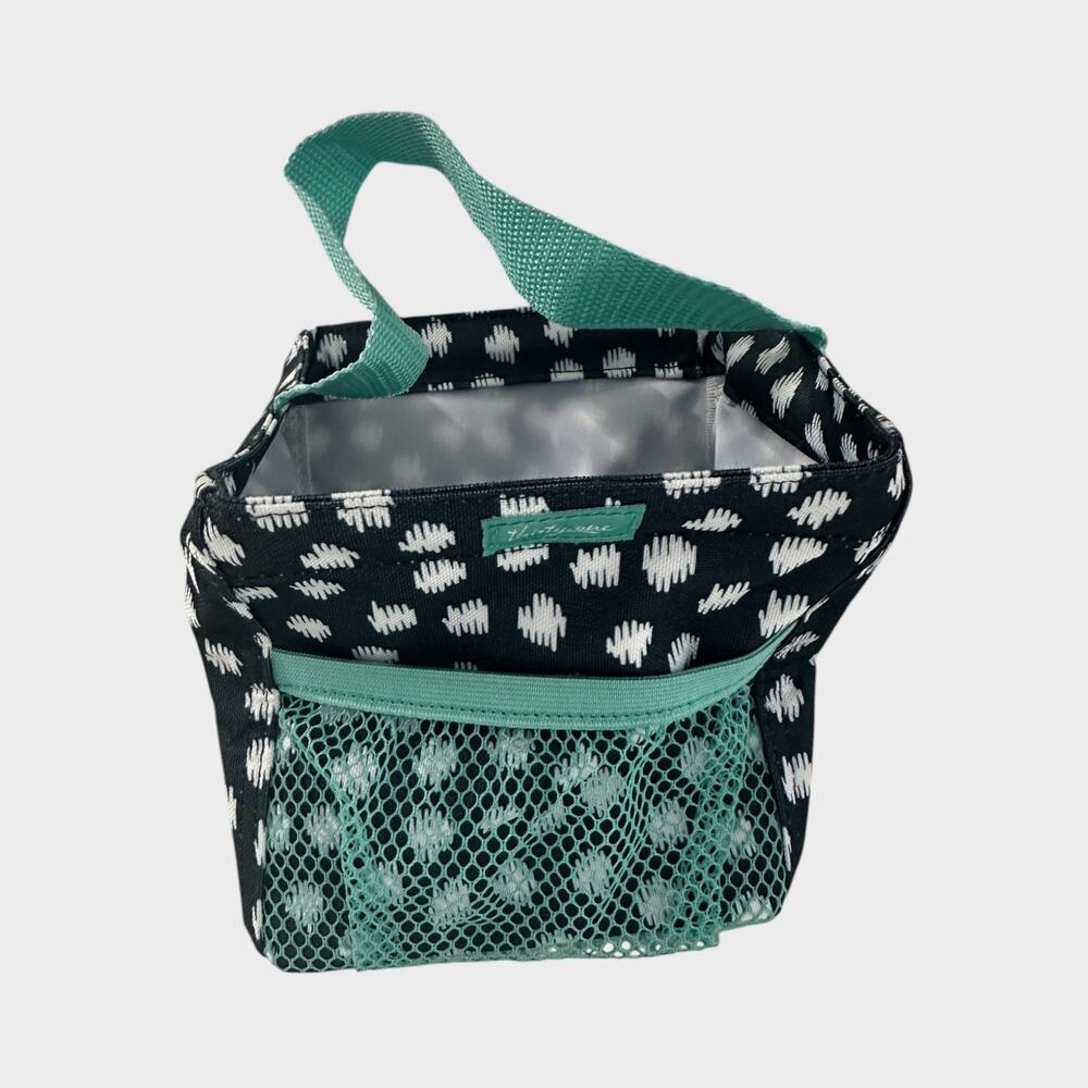 Thirty-One Littles Carry All Navy Doodle Dot Pattern